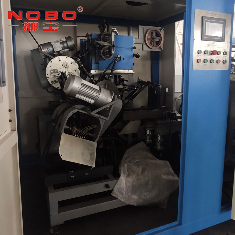 Спиральная пружина CNC NOBO голубая делая машину для тюфяка 0.08-0.22M