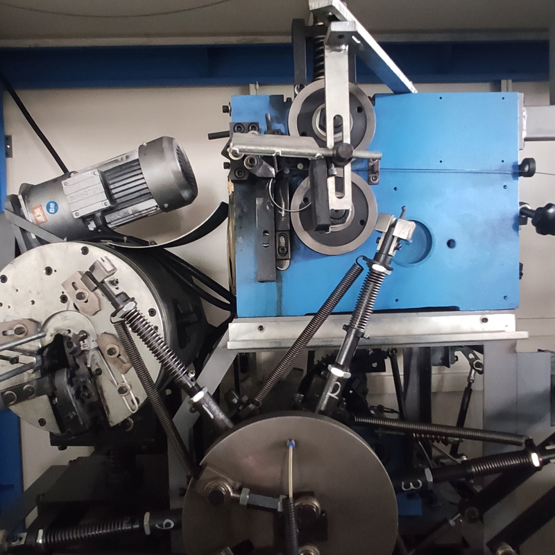 Спиральная пружина CNC NOBO голубая делая машину для тюфяка 0.08-0.22M
